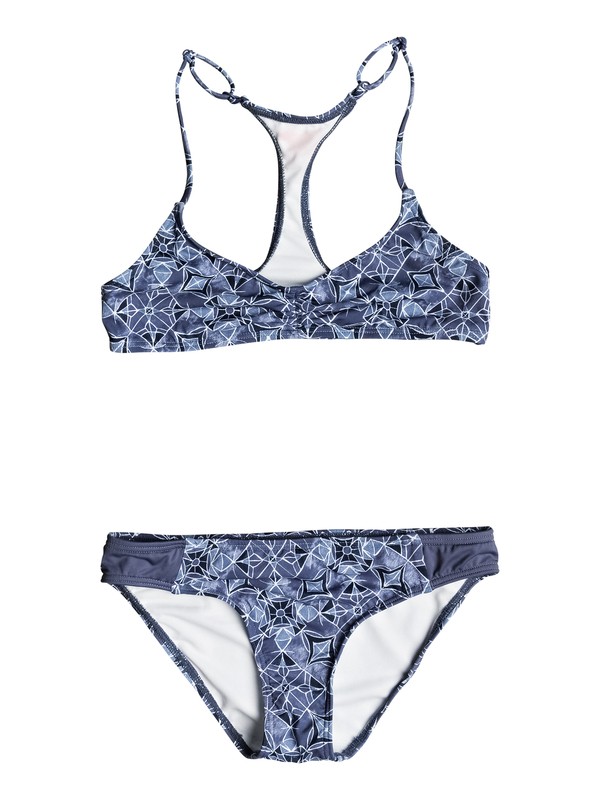 roxy, Girls 7-14 Perou Ditsy Tri Halter Bikini Set, MARSHMALLOW CHICAS DEL MAR RG (xbww) 0 Girls 7-14 Perou Ditsy Tri Halter Bikini Set ERGX203106 Roxy