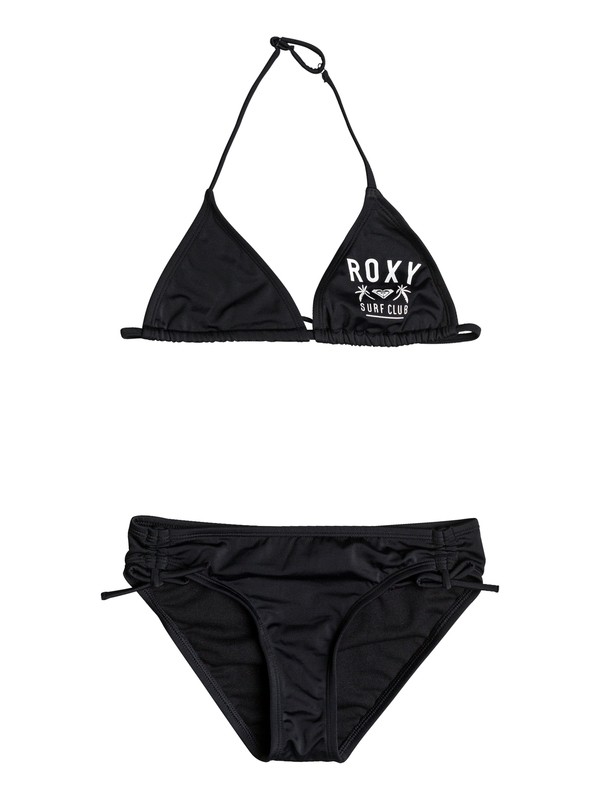roxy, Need The Sea - Bikini Set for Girls 8-16, ANTHRACITE (kvj0) 0 Need The Sea - Bikini Set for Girls 8-16 Black ERGX203113 Roxy