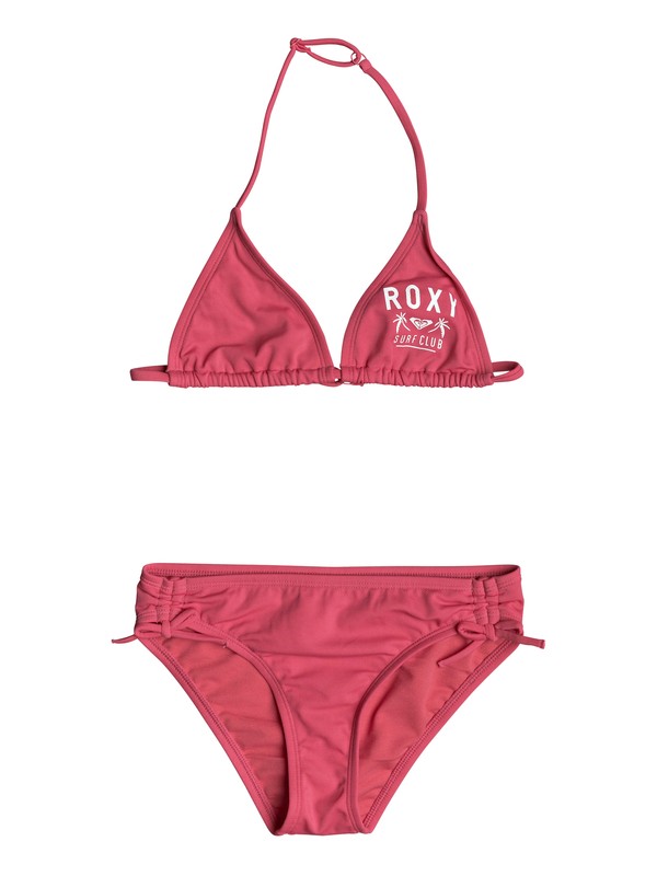roxy, Need The Sea - Bikini Set for Girls 8-16, ROUGE RED (mlj0) 0 Need The Sea - Bikini Set for Girls 8-16 Pink ERGX203113 Roxy