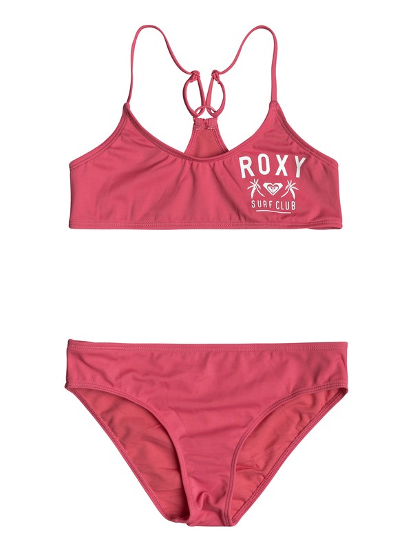 roxy, Need The Sea - Athletic Bikini Set, ROUGE RED (mlj0) 0 Need The Sea - Athletic Bikini Set Pink ERGX203114 Roxy