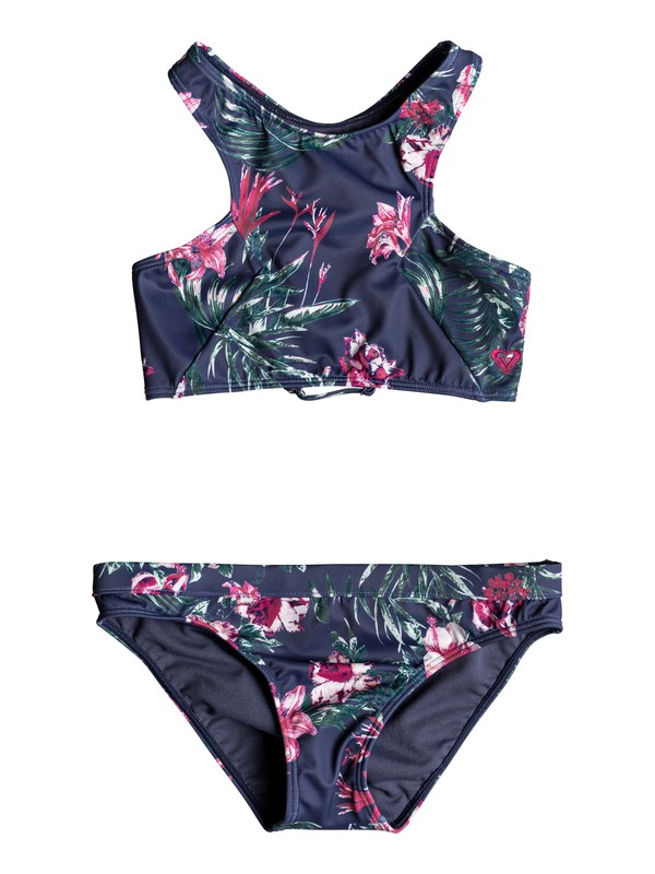 roxy, Cojunto de Parte Superior Corta Surf The Desert, CROWN BLUE FLOWER GAMES (bqy6) 0 Cojunto de Parte Superior Corta Surf The Desert ERGX203150 Roxy