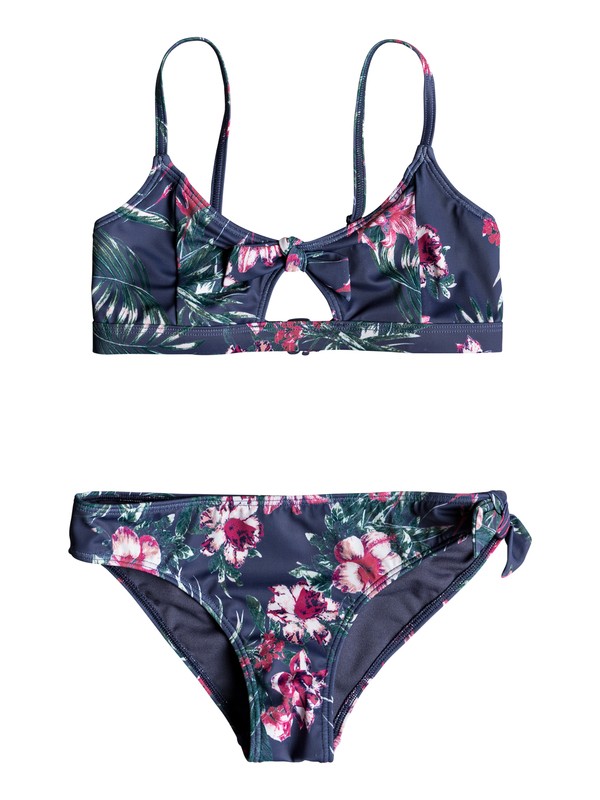 roxy, Girls 7-14 Surf The Desert Athletic Bikini Set, bqy6 (bqy6) 0 Girls 7-14 Surf The Desert Athletic Bikini Set Blue ERGX203151 Roxy