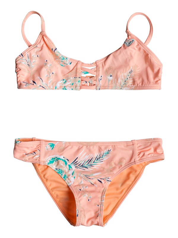 roxy, DARLING GIRL ATHLETIC TRI SET, SOUFFLE FLOWERS IN THE AIR SW (xmwb) 0 DARLING GIRL ATHLETIC TRI SET Rosa ERGX203190 Roxy