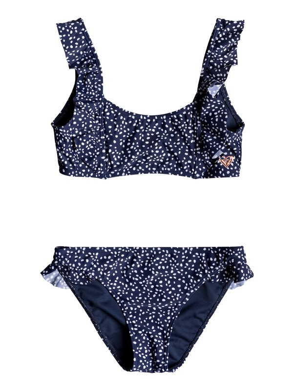 roxy, Seaside Lover - Conjunto de Bikini Deportivo Sexy para Chicas 8-16, MEDIEVAL BLUE NEW DOTS SWIM (bte8) 0 Seaside Lover - Conjunto de Bikini Deportivo Sexy para Chicas 8-16 Azul ERGX203210 Roxy