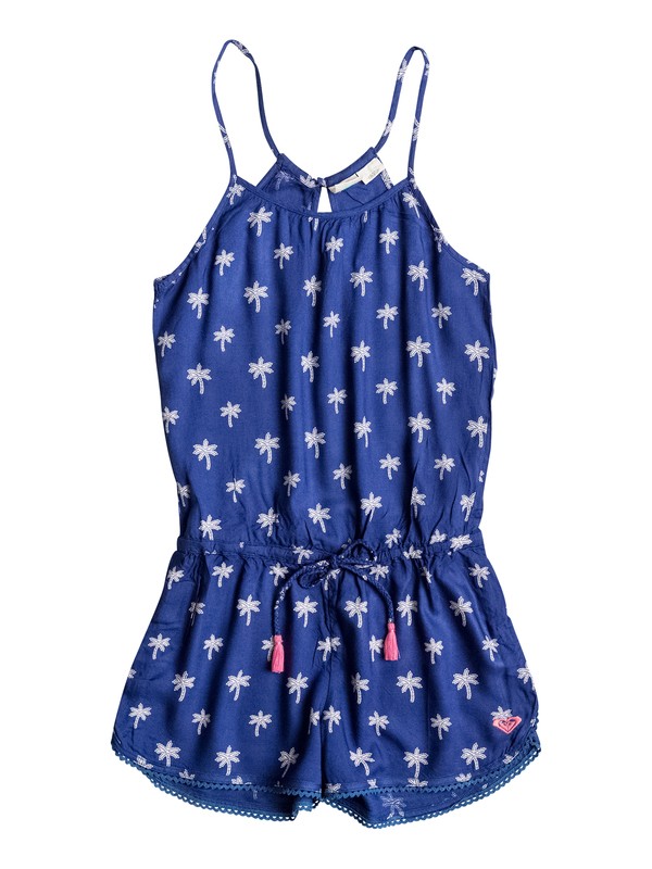 roxy, Fun Animal - Combinaison, LITTLE PALM TREE COMBO SAILOR (bsq6) 0 Fun Animal - Combinaison ERGX603001 Roxy