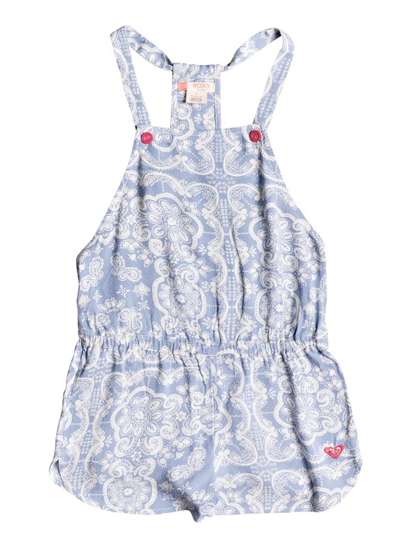 roxy, Salt Memory Romper, BLUE SHADOW BANDANA KIDS (bkq6) 0 Salt Memory Romper Blue ERGX603012 Roxy