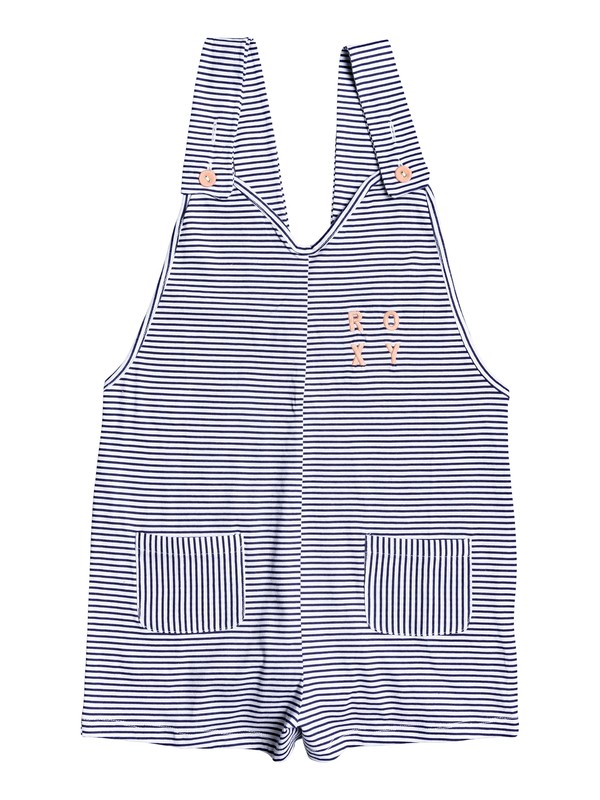 roxy, Surfing Free - Mono Corto con Tiras para Chicas 8-16, MEDIEVAL BLUE COSY STRIPES SWI (bte4) 0 Surfing Free - Mono Corto con Tiras para Chicas 8-16 Azul ERGX603018 Roxy