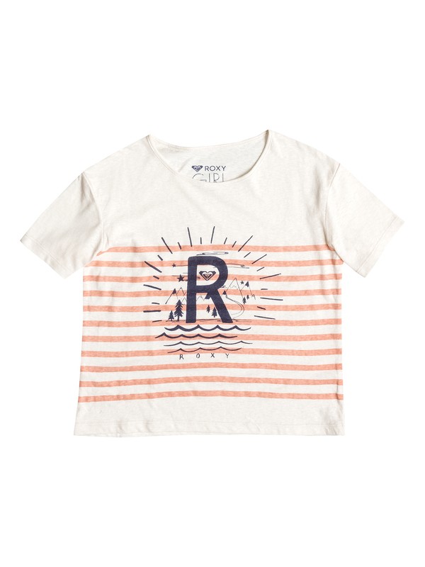 RG Fashion - Crew-Neck T-Shirt ERGZT03048 0 RG Fashion - T-shirt col rond ERGZT03048 Roxy