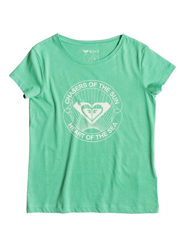 roxy, Basic Crew Chasers Of The Sun - T-shirt, CREME DE MENTHE (gjf0) 0 Basic Crew Chasers Of The Sun - T-shirt ERGZT03081 Roxy