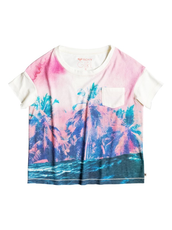 roxy, Remind Me Waves For Day - T-shirt, SAND PIPER (wcd0) 0 Remind Me Waves For Day - T-shirt ERGZT03090 Roxy