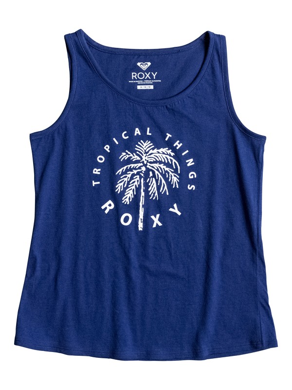 Rainy Night Tropical Things - Vest Top ERGZT03166 0 Girls 7-14 Rainy Night Tropical Things Tank ERGZT03166 Roxy