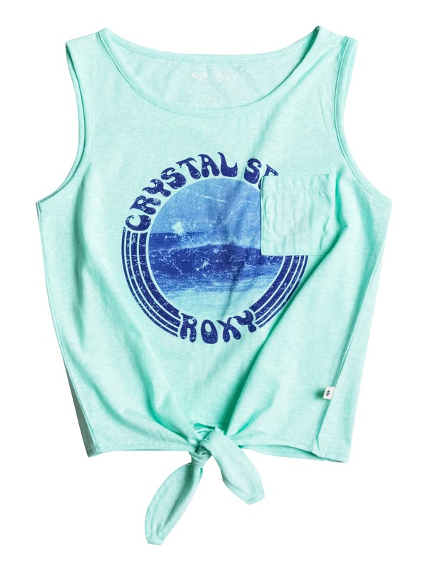 Keys Boarder Kelia Jolie - Knotted Vest Top ERGZT03177 0 Girls 7-14 Keys Boarder Kelia Jolie Knotted Tank ERGZT03177 Roxy