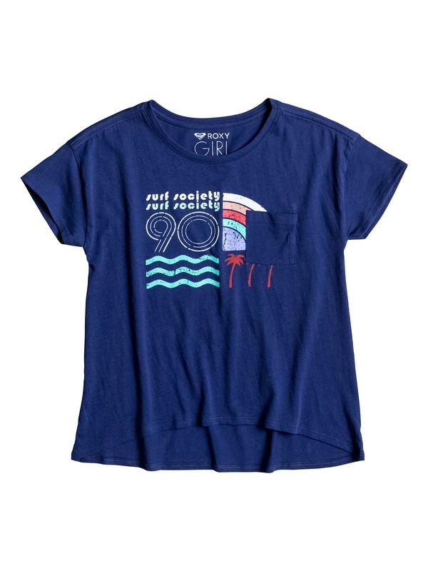 roxy, Scented Candles Surf Society - Tee-Shirt à poche, BLUE DEPTHS (bta0) 0 Scented Candles Surf Society - Tee-Shirt à poche ERGZT03192 Roxy