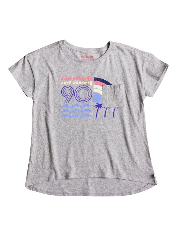 Scented Candles Surf Society - Pocket T-Shirt ERGZT03192 0 Girls 7-14 Scented Candles Surf Society Pocket Tee ERGZT03192 Roxy