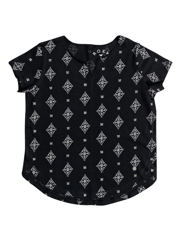 roxy, Falling Star - Maglietta a maniche corte, ANTHRACITE TRIBAL VOICE RG (kvj2) 0 Falling Star - Maglietta a maniche corte Black ERGZT03224 Roxy