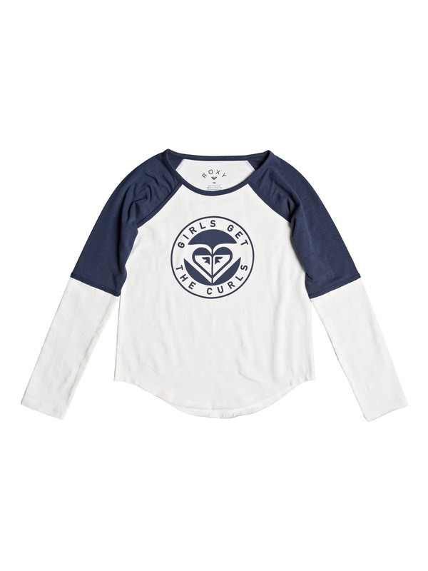 Eldest - Long Sleeve T-Shirt for Girls 8-16 ERGZT03225 0 Girls 7-14 Eldest Long Sleeve Tee ERGZT03225 Roxy