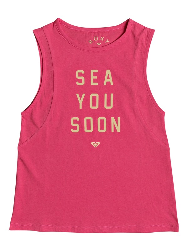 roxy, A Smooth Sea - Vest Top for Girls 8-16, ROUGE RED (mlj0) 0 A Smooth Sea - Vest Top for Girls 8-16 Pink ERGZT03268 Roxy