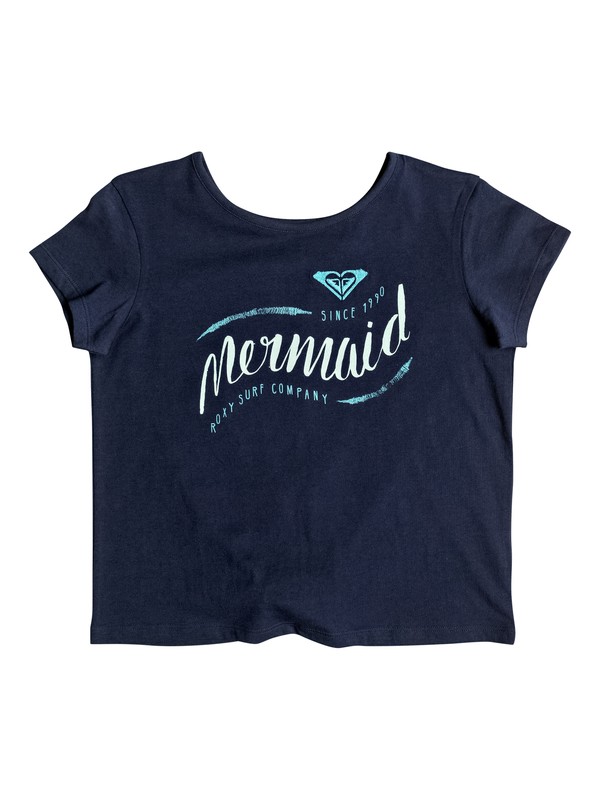roxy, Sunshine Story Mermaid - T Shirt col rond pour Fille 8-16 ans, DRESS BLUES (btk0) 0 Sunshine Story Mermaid - T Shirt col rond pour Fille 8-16 ans Bleu ERGZT03279 Roxy