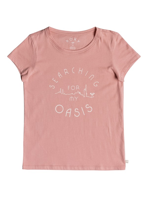 roxy, Girls 7-14 Dream Another Dream Tee, PEACHES N CREAM (mey0) 0 Girls 7-14 Dream Another Dream Tee Pink ERGZT03302 Roxy