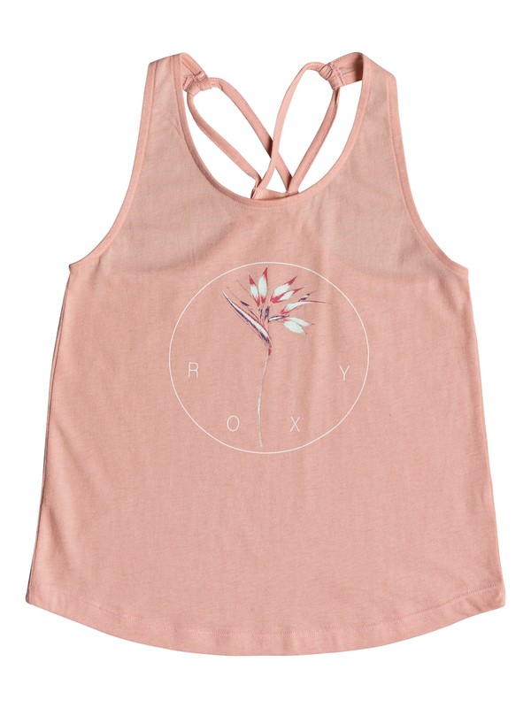 roxy, Camiseta con Tirantes Discover SometHIng B, PEACHES N CREAM (mey0) 0 Camiseta con Tirantes Discover SometHIng B ERGZT03304 Roxy