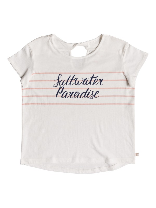roxy, Girls 7-14 Wedding Bells Tee, MARSHMALLOW (wbt0) 0 Girls 7-14 Wedding Bells Tee White ERGZT03314 Roxy