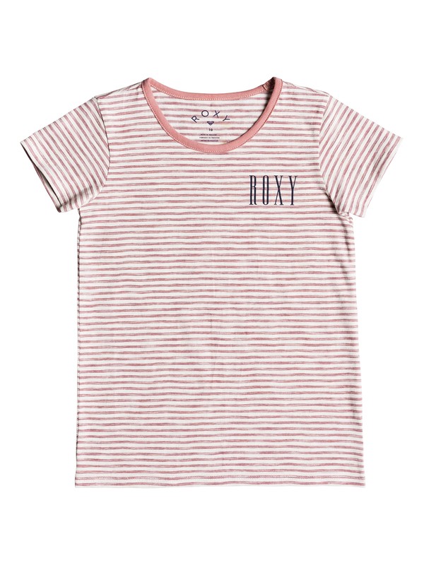 roxy, Girls 7-14 Dream Another Dream Kurt Tee, MINERAL RED SIMPLE STRIPE (mmz3) 0 Girls 7-14 Dream Another Dream Kurt Tee Pink ERGZT03323 Roxy