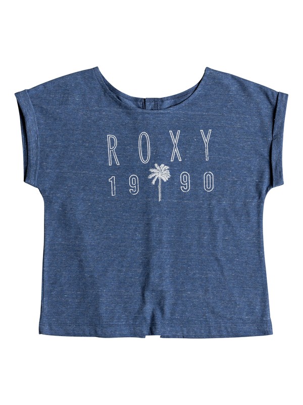 roxy, Playera de Manga Corta Urban Stories, TRUE NAVY (bpz0) 0 Playera de Manga Corta Urban Stories Azul ERGZT03366 Roxy