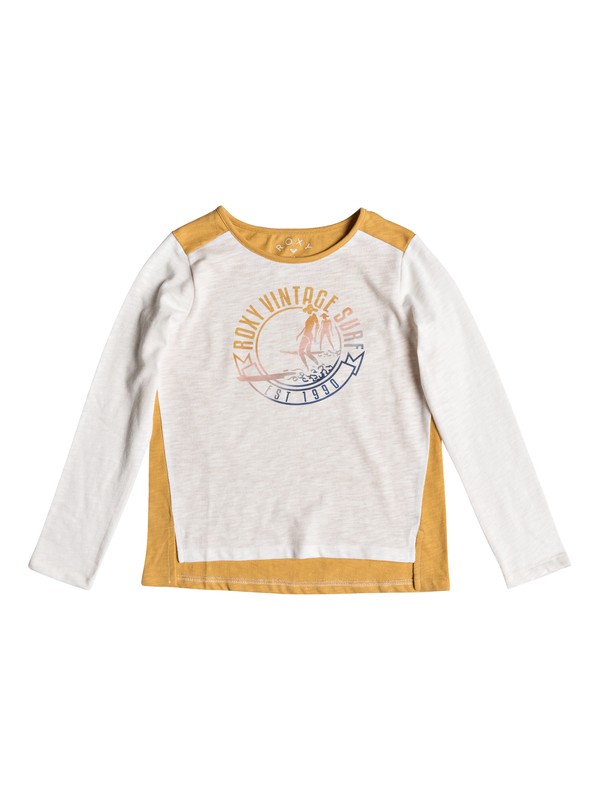 roxy, Playera de Manga Larga Perfect Illusion Sisters Surf, MARSHMALLOW (wbt0) 0 Playera de Manga Larga Perfect Illusion Sisters Surf Blanco ERGZT03377 Roxy