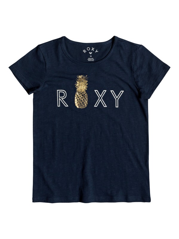 roxy, Stars Dont Shine - Camiseta para Chicas 8-16, DRESS BLUES (btk0) 0 Stars Dont Shine - Camiseta para Chicas 8-16 Azul ERGZT03391 Roxy