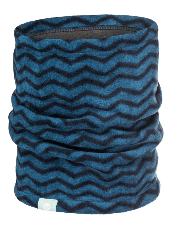 roxy, Cascade Biotherm Neck Warmer, ZIG ZAG STRIPE_ENSIGN BLUE (brd3) 0 Cascade Biotherm Neck Warmer ERJAA03054 Roxy