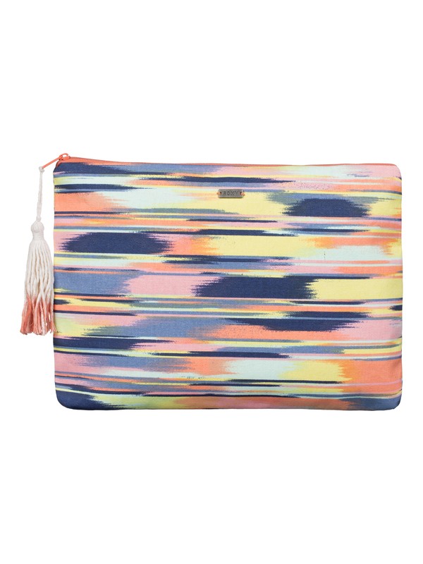 roxy, Hello Again - Pochette zippée, IKAT PATTERN NEW COMBO CHAMBRA (pmk6) 0 Hello Again - Pochette zippée ERJAA03066 Roxy