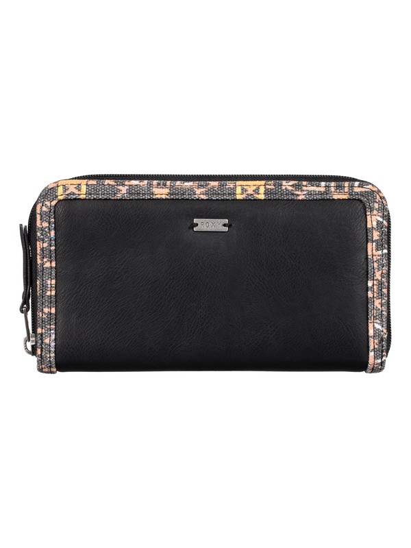 roxy, Get Away Too Zip Wallet, TRUE BLACK (kvj0) 0 Get Away Too Zip Wallet ERJAA03111 Roxy