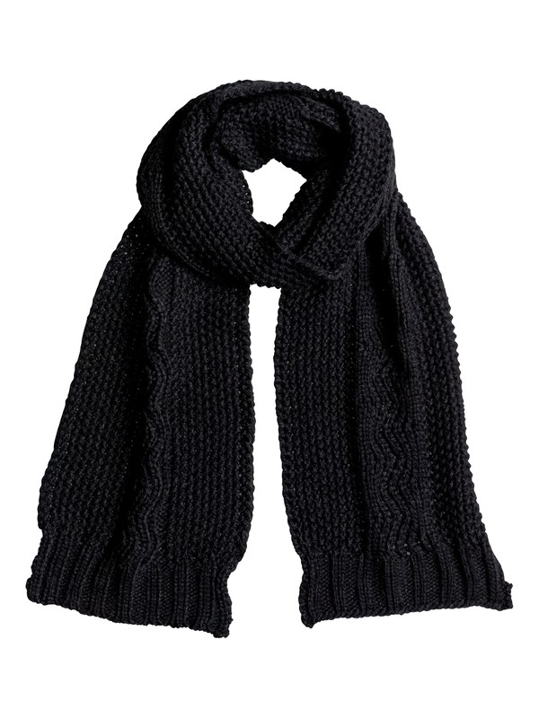 roxy, Stay Out Scarf - Écharpe en tricot, TRUE BLACK (kvj0) 0 Stay Out Scarf - Écharpe en tricot ERJAA03160 Roxy