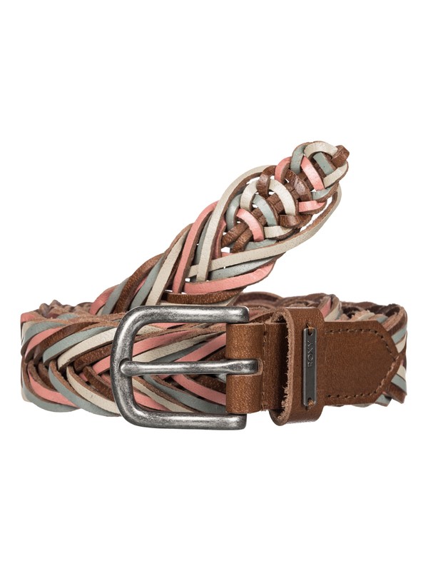 roxy, Hear Me Clear - Ceinture en cuir tressé, CAMEL (nlf0) 0 Hear Me Clear - Ceinture en cuir tressé ERJAA03169 Roxy
