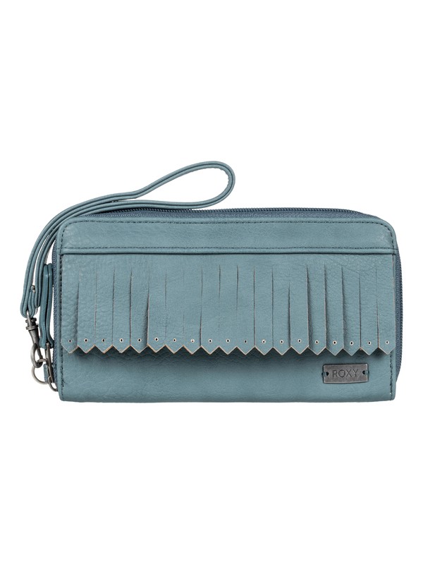 roxy, Poppy Field Zipper Wallet, CAPTAINS BLUE (bme0) 0 Poppy Field Zipper Wallet ERJAA03265 Roxy