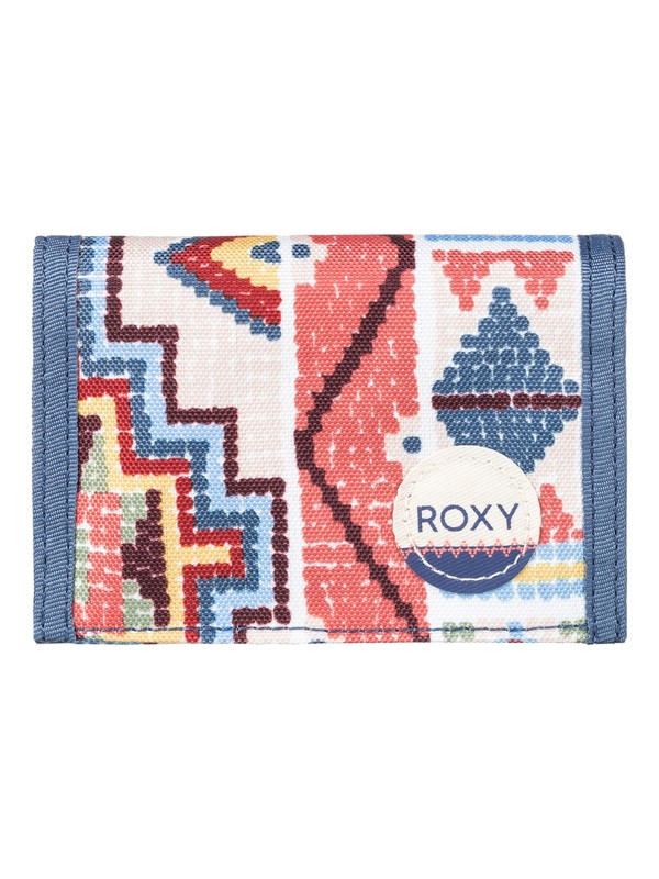roxy, Small Beach - Hook & Loop Wallet for Women, PALE DOGWOOD PASADENA BLANKET (nds7) 0 Small Beach - Hook & Loop Wallet for Women Orange ERJAA03307 Roxy