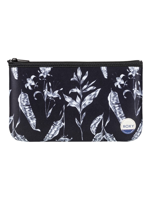 roxy, Pencil Emotions Pencil Case, ANTHRACITE LOVE LETTER (kvj8) 0 Pencil Emotions Pencil Case ERJAA03328 Roxy