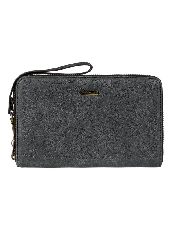 roxy, Make It Real Zip Wallet, ANTHRACITE (kvj0) 0 Make It Real Zip Wallet ERJAA03374 Roxy