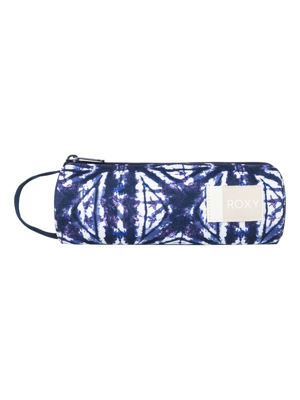 roxy, Off The Wall - Estuche para Lápices, DRESS BLUES GEOMETRIC FEELING (btk8) 0 Off The Wall - Estuche para Lápices Azul ERJAA03393 Roxy