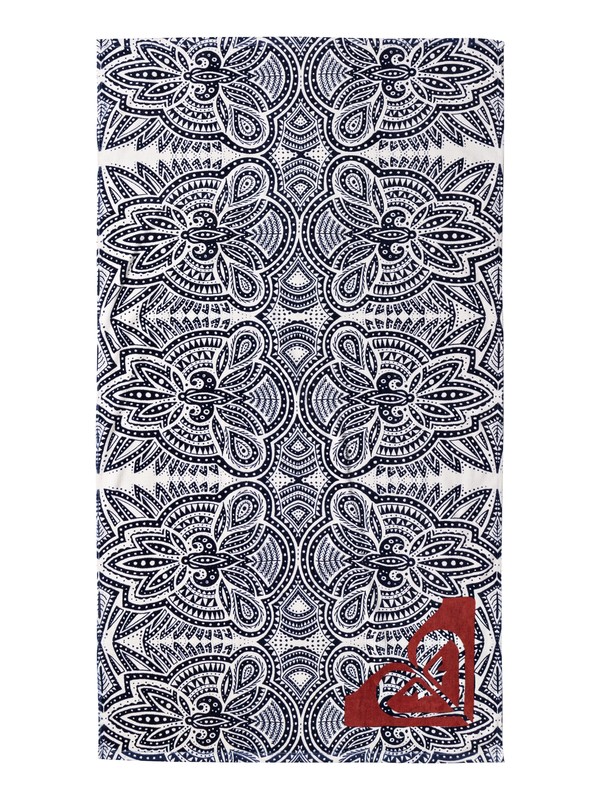roxy, Hazy - Beach Towel, MARSHMALLOW TRIBAL VIBES STRIP (wbt4) 0 Hazy - Beach Towel White ERJAA03404 Roxy