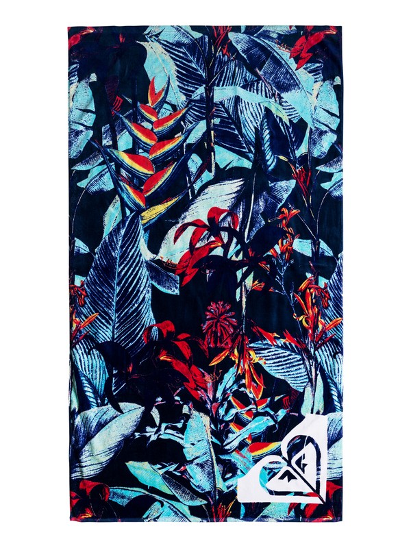 roxy, Hazy - Beach Towel, DRESS BLUE FANTASTIC GARDEN (xbgr) 0 Hazy - Beach Towel Blue ERJAA03404 Roxy