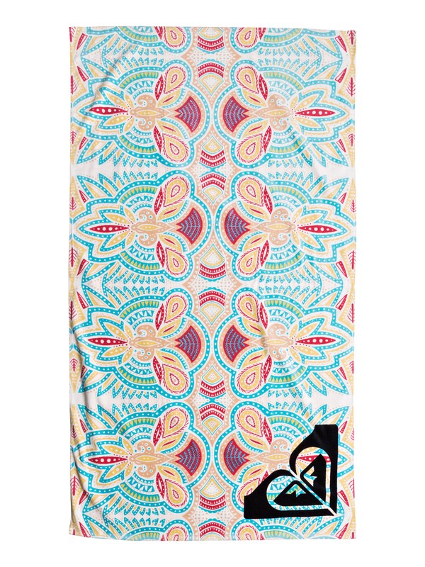roxy, Hazy - Beach Towel, MARSHMALLOW TRIBAL VIBES (xwwg) 0 Hazy - Beach Towel White ERJAA03404 Roxy