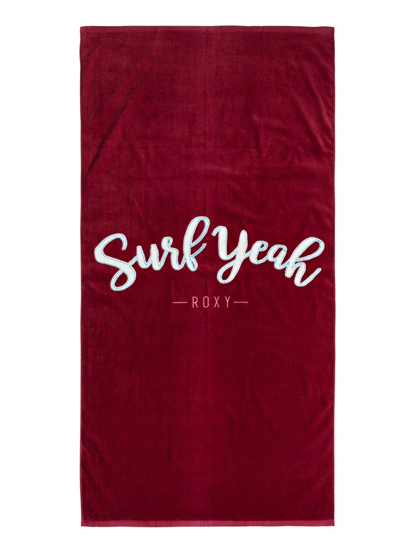 PRETTY SIMPLE L J BHSP MMT0 ERJAA03437 0 Pretty Simple Logo Beach Towel ERJAA03437 Roxy