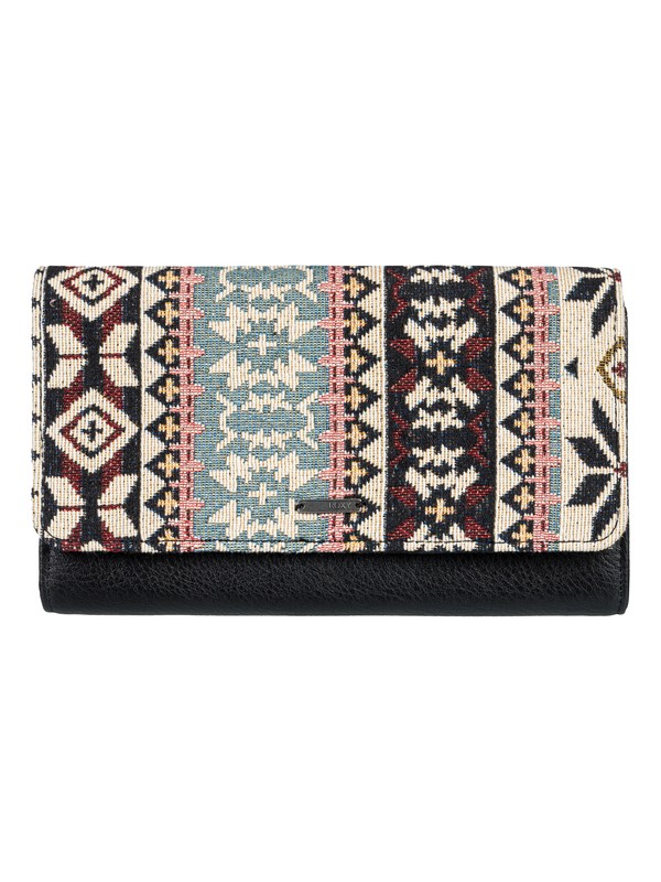 BLUE WATERFALL J WLLT KVJ0 ERJAA03442 0 Blue Waterfall Bi-Fold Wallet ERJAA03442 Roxy