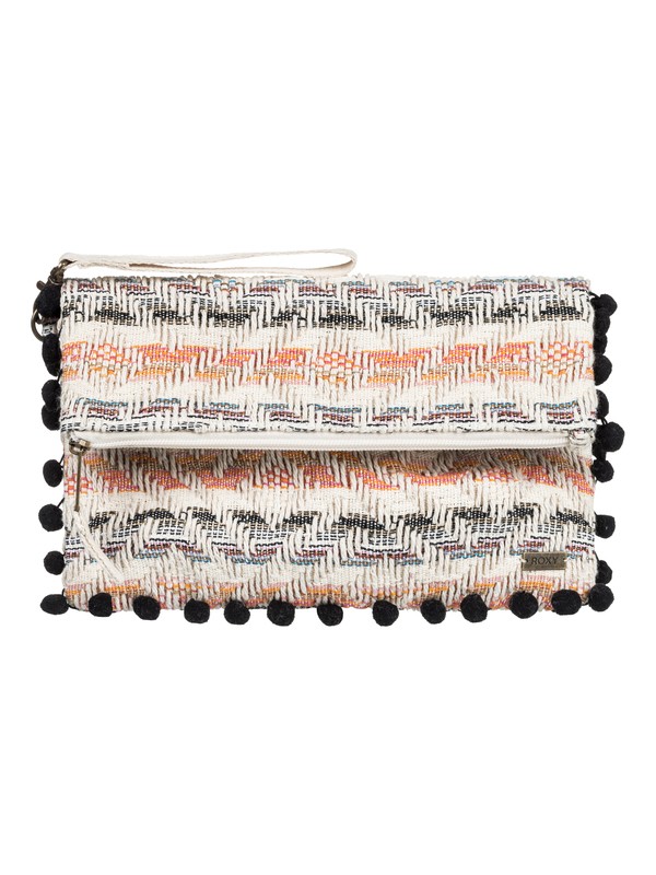 roxy, Palmy Paradise Fold-Over Zip Wallet, NATURAL (yef0) 0 Palmy Paradise Fold-Over Zip Wallet ERJAA03443 Roxy