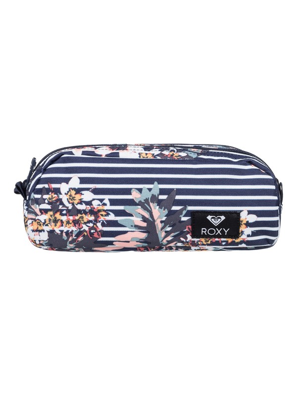 roxy, Da Rock - Pencil Case, MEDIEVAL BLUE BOARDWALK (bte6) 0 Da Rock - Pencil Case Blue ERJAA03467 Roxy