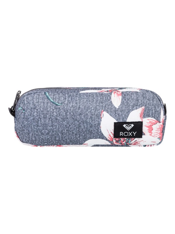 roxy, Da Rock - Pencil Case, CHARCOAL HEATHER FLOWER FIELD (kpg6) 0 Da Rock - Pencil Case Black ERJAA03467 Roxy