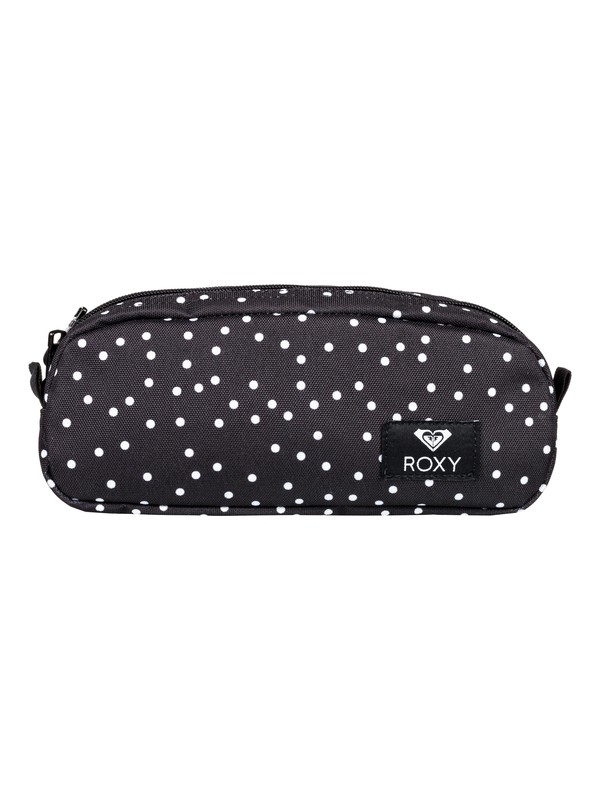 roxy, Da Rock - Pencil Case, TRUE BLACK DOTS FOR DAYS (kvj8) 0 Da Rock - Pencil Case Black ERJAA03467 Roxy