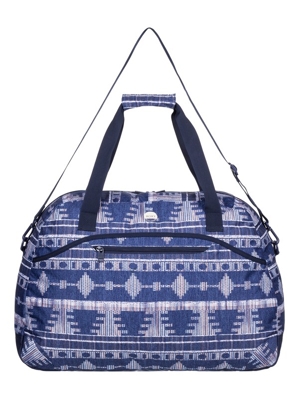 roxy, Too Far Duffle Bag, AKIYA COMBO BLUE PRINT (bsq7) 0 Too Far Duffle Bag ERJBL03061 Roxy