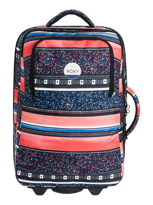 roxy, Roll Up Rolling Suitcase, AX RUN FAST COMBO GRANATIA (mlr6) 0 Roll Up Rolling Suitcase ERJBL03062 Roxy